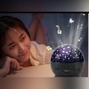 Traxx Star Projector Bluetooth Speaker-NWT